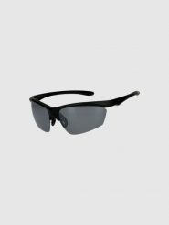 4F Okulary przeciwsłoneczne z powłoką lustrzaną - czarne Uniwersalny. Czarne okulary przeciwsłoneczne 4f, bez wzorów. Za 149.99 zł.