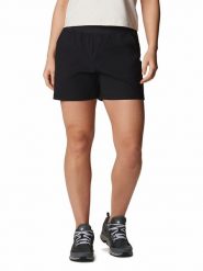 Columbia Szorty funkcyjne "Leslie Falls™" w kolorze czarnym rozmiar: XL. Czarne szorty sportowe Columbia, bez wzorów, z materiału, outdoorowe. Za 105.63 zł.