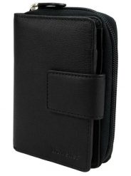 Portfel damski Traveller Pronature Natural Black. Czarne portfele Erima, bez wzorów, z materiału. Za 166.99 zł.