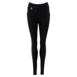 Damskie silikonowe legginsy jeździeckie z pełną przyczepnością ANKY Trendy C-Wea. Czarne legginsy ANKY, bez wzorów, z materiału. Za 590.00 zł.