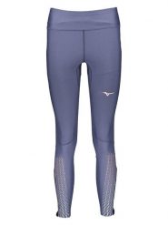 Mizuno Legginsy funkcyjne "Premium" w kolorze niebieskim rozmiar: XS. Niebieskie legginsy Mizuno, bez wzorów, z materiału, sportowe. Za 113.63 zł.