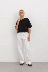SPODNIE KAREN ECRU XS - Flawless. Białe spodnie sportowe Flawless, bez wzorów, z bawełny, wspinaczkowe. Za 360.00 zł.
