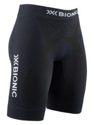 X-Bionic Bermudy "The Twyce 4.0" w kolorze czarnym do biegania rozmiar: M. Czarne spodnie dresowe X BIONIC, bez wzorów, do biegania. Za 170.47 zł.