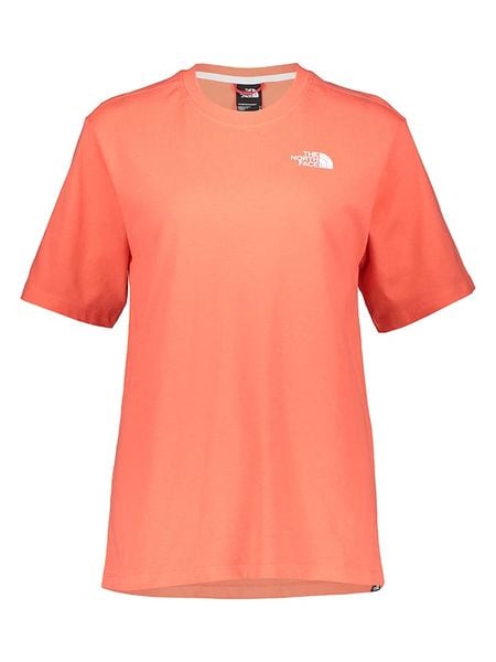 The North Face Koszulka trekkingowa w kolorze pomarańczowym rozmiar: XL. Pomarańczowe t-shirty sportowe The North Face, xl, bez wzorów, bez ramiączek, outdoorowe. Za 91.77 zł.