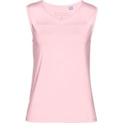 Top z siatkową wstawką bonprix bladoróżowy. Topy marki 4f. Za 27.99 zł.