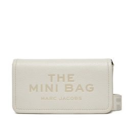 Torebka Marc Jacobs. Białe listonoszki Marc Jacobs, bez wzorów, bez dodatków. Za 779.99 zł.