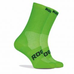 Skarpetki rowerowe Rogelli RCS-08. Zielone skarpetki Rogelli, bez wzorów. W wyprzedaży za 40.00 zł.