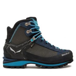Trekkingi Salewa. Czarne buty trekkingowe Salewa, z gore-texu, bez zapięcia. Za 1,299.00 zł.
