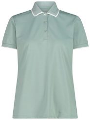 CMP Funkcyjna koszulka polo w kolorze zielonym rozmiar: 34. Zielone t-shirty sportowe CMP, bez wzorów, bez ramiączek, outdoorowe. Za 70.67 zł.
