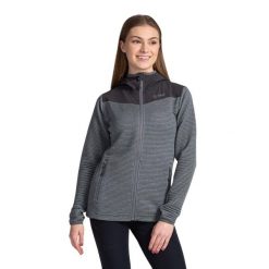 Damski polar Kilpi Tanali. Szare bluzy z polaru Kilpi, l, bez wzorów, z polaru, na fitness i siłownię. Za 215.49 zł.