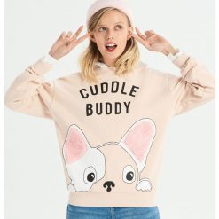 Bluza Cuddle buddy - Kremowy. Bluzy marki INOVIK. W wyprzedaży za 29.99 zł.