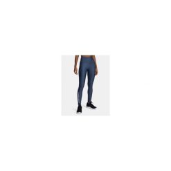 Legginsy Damskie Treningowe Under Armour Szybkoschnące Tech Branded. Niebieskie legginsy Under Armour, bez wzorów, sportowe. W wyprzedaży za 126.79 zł.
