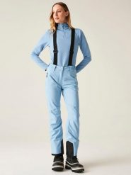 Dare 2b Spodnie narciarskie "Diminish" w kolorze błękitnym rozmiar: 46. Niebieskie spodnie dresowe Dare 2b, bez wzorów, narciarskie. Za 236.61 zł.