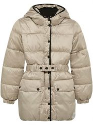 S.Oliver Płaszcz pikowany w kolorze beżowym rozmiar: 170/176. Brązowe płaszcze S.Oliver, s, bez wzorów, z polaru, bez kaptura. Za 200.13 zł.