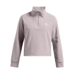 Bluza damska z zamkiem 1/2 Under Armour Expanse Fleece. Szare bluzy Under Armour, bez wzorów, bez ramiączek, bez kaptura. Za 348.50 zł.