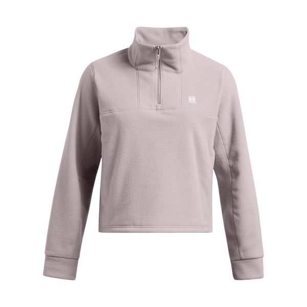 Bluza damska z zamkiem 1/2 Under Armour Expanse Fleece. Szare bluzy Under Armour, bez wzorów, bez ramiączek, bez kaptura. Za 348.50 zł.