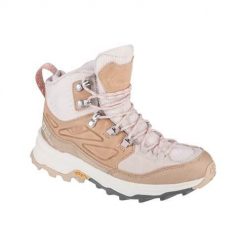 Buty trekkingowe damskie Jack Wolfskin Cyrox Texapore Mid. Brązowe buty trekkingowe Jack Wolfskin, z gumy, za kostkę, bez zapięcia. Za 845.00 zł.