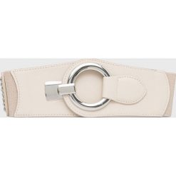 Morgan pasek damski kolor beżowy. Brązowe paski Morgan, bez wzorów. Za 139.99 zł.