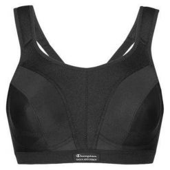 Biustonosz treningowy Shock Absorber Active D+ Classic 2024. Czarne biustonosze sportowe Shock Absorber, bez wzorów. Za 179.99 zł.