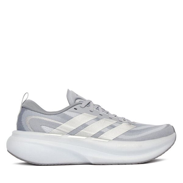 Buty do biegania adidas. Szare buty do biegania adidas, bez wzorów, bez zapięcia, do biegania. Za 486.99 zł.