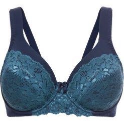 Biustonosz minimizer bonprix ciemnoniebiesko-niebieskozielony. Biustonosze marki bonprix. Za 49.99 zł.