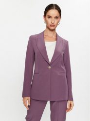 Maryley Marynarka 23IB187/41SK Fioletowy Regular Fit. Fioletowe marynarki i żakiety Maryley, s, bez wzorów, z syntetyku, bez ramiączek. Za 139.99 zł.