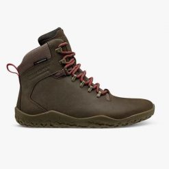 Buty barefoot damskie Vivobarefoot Tracker II Fg. Brązowe buty trekkingowe VIVOBAREFOOT, bez wzorów, bez zapięcia, trekkingowe. Za 719.99 zł.