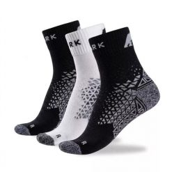Skarpety Merino Treck 90 - Zestaw 3 par. Białe skarpetki FJORK MERINO, z aplikacjami, z dzianiny. Za 199.00 zł.