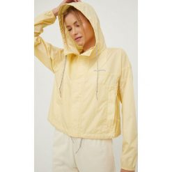 Columbia kurtka outdoorowa Flash Challenger kolor żółty. Żółte kurtki Columbia, l, bez wzorów, z materiału, bez kaptura. Za 299.99 zł.