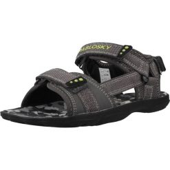 Sandały PABLOSKY 986050P Szary. Szare sandały Pablosky, bez wzorów, z syntetyku, sportowe, bez obcasa, bez zapięcia. Za 198.99 zł.