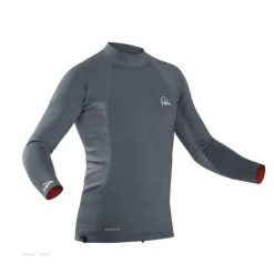 Koszulka neoprenowa z długim rękawem Unisex Palm Neoflex lekka 0,5 mm. Szare bielizna termoaktywna damska PALM, bez wzorów, z neoprenu, bez ramiączek. Za 729.00 zł.