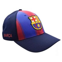 Czapka z daszkiem FC Barcelona 2025/26 - oficjalna licencjonowana. Niebieskie czapki z daszkiem FC Barcelona, bez wzorów, sportowe. W wyprzedaży za 104.35 zł.