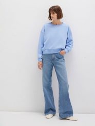 MAVI Bluza w kolorze błękitnym rozmiar: S. Niebieskie bluzy Mavi, s, bez wzorów, bez ramiączek, bez kaptura. Za 104.95 zł.