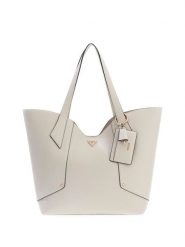 Guess Torebka 181015 Różowy. Czerwone shopper bag Guess, z aplikacjami, bez dodatków. Za 749.99 zł.
