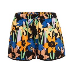 Szorty kąpielowe damskie ROXY Salty Tan. Szorty sportowe Roxy, bez wzorów, z materiału, żeglarskie. Za 73.99 zł.