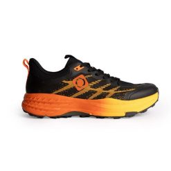 Uniseksowe, wielofunkcyjne buty techniczne DINUBA z 4-milimetrową przyczepnością. Czarne buty trekkingowe IZAS, bez zapięcia. W wyprzedaży za 269.52 zł.