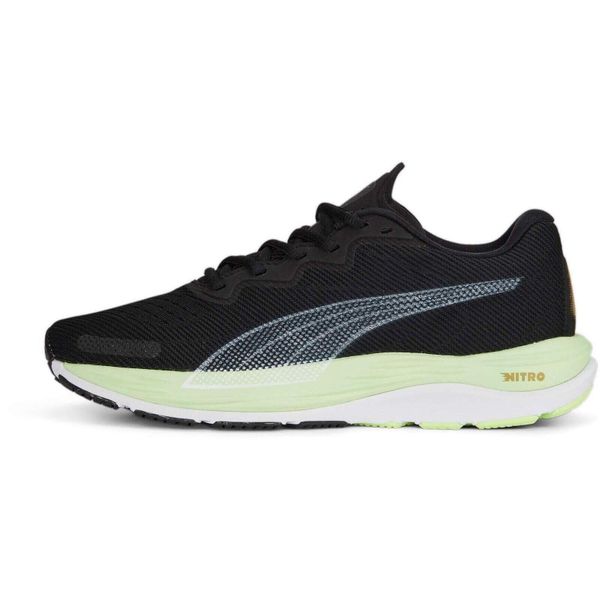 Buty damskie Puma Velocity Nitro 2 Run 75. Czarne buty do biegania Puma, bez wzorów, z materiału, bez zapięcia, do biegania. Za 590.00 zł.