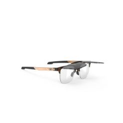 Okulary Rudy Project INKAS FLIP UP XL HALF RIM SHAPE B DEMI TURTLE SMOKE BLACK. Brązowe okulary przeciwsłoneczne Rudy Project, bez wzorów. Za 1,220.00 zł.