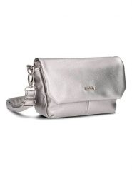 Zwei Torebka w kolorze srebrnym - 15 x 9 cm rozmiar: onesize. Szare walizki Zwei. Za 167.67 zł.