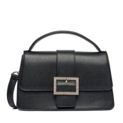 Torebka Nine West. Czarne torebki klasyczne Nine West, bez wzorów, klasyczne, bez dodatków. Za 199.99 zł.