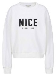 Herrlicher Bluza "Christy" w kolorze białym rozmiar: XL. Białe bluzy Herrlicher, xl, bez wzorów, z bawełny, bez kaptura. Za 165.99 zł.