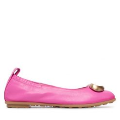 Baleriny Hispanitas. Czerwone baleriny Hispanitas, bez wzorów, bez obcasa, bez zapięcia. Za 479.99 zł.