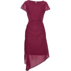 Sukienka bonprix magenta. Sukienki marki Marie Zélie. Za 49.99 zł.