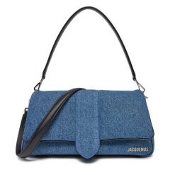 Torebka JACQUEMUS. Niebieskie torebki klasyczne JACQUEMUS, bez wzorów, klasyczne, bez dodatków. Za 4,299.00 zł.