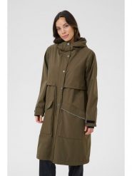 Kaffe Płaszcz przeciwdeszczowy w kolorze khaki rozmiar: 34. Brązowe kurtki przeciwdeszczowe Kaffe, bez wzorów, bez kaptura, outdoorowe. Za 295.99 zł.