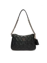 Guess Torebka HWGG95 02180 Czarny. Czarne torebki klasyczne Guess, z aplikacjami, ze skóry, bez dodatków. Za 329.99 zł.