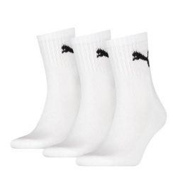 Skarpety dla dorosłych Puma Short Crew 3P 3Pack. Białe skarpetki Puma, bez wzorów, z bawełny. Za 39.00 zł.