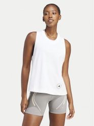 Adidas by Stella McCartney Top IB6858 Biały Regular Fit. Białe topy adidas by Stella McCartney, xl, bez wzorów, z syntetyku, bez kołnierzyka, bez ramiączek. Za 179.99 zł.