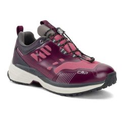 Buty trekkingowe damskie CMP Pohlarys Low Wp. Fioletowe trekkingi CMP, bez wzorów, bez zapięcia, trekkingowe. Za 249.99 zł.