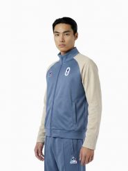 Bluza z kapturem na zamek Francja Olympique 2026. Brązowe bluzy Le Coq Sportif, m, z aplikacjami, z bawełny, bez ramiączek, z kapturem. Za 618.00 zł.